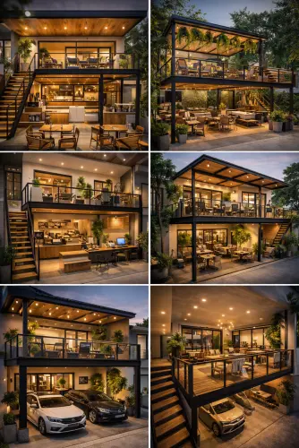 Mezannine Cafe Modern di Paledang